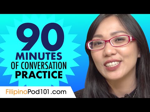 90 Minutes of Filipino Conversation Practice - Improve Speaking Skills