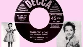 LITTLE BRENDA LEE - Bigelow 6-200 (1956)