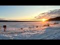 Video Thumbnail for Spring Sunrise Angling on the Ice