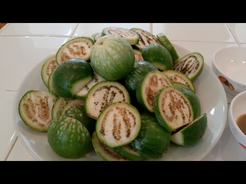 C/w Nana: Lao Spicy Eggplant Sauce (ແຈ່ວໝາກເຂືອ ==...