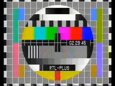 RTLplus - Testbild ca. Mai 1990