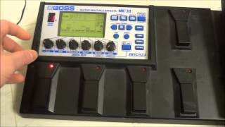 Video thumbnail for BOSS ME-33 Review (Guitar Multiple Effects) by GearAlert