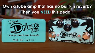 Video thumbnail for Mr. Black Deluxe Deluxe Plus, Simple and Effective. by GuitarPedalHub