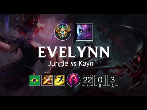 Evelynn Jungle vs Kayn - BR Challenger Patch 8.23