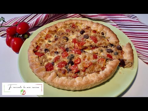SFOGLIA CON TONNO POMODORINI E … | Una ricetta molto stuzzicante tutta da scoprire