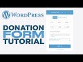 How To Create A Donation Form In WordPress Easy Tutorial 2025