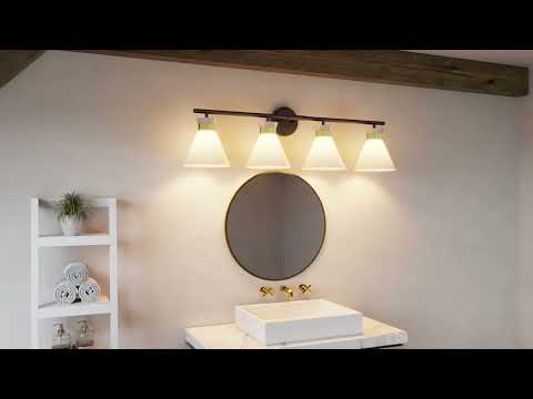Kaylisa Mid-Century Modern Style Dimmable Vanity Light