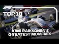 Top 10 Kimi Raikkonen F1 Moments