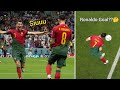 Cristiano Ronaldo celebrated Bruno Fernandes Goal Vs Uruguay??!🇵🇹🇺🇾⚽😂