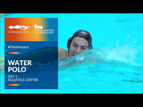 RE-LIVE | Water Polo Day 1 | Municipal Aquatics Center | FINA World Masters Championships 2019
