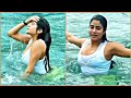 Janvi Kapoor Enjoying In Beach By Smart Tv