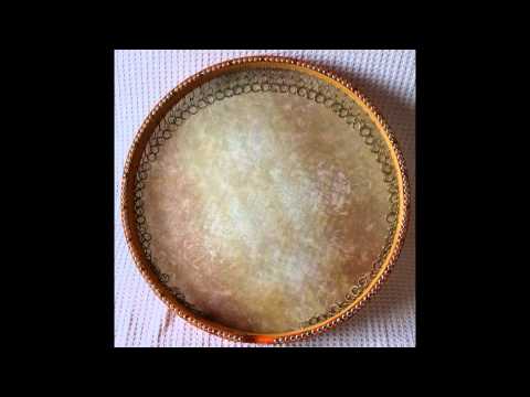 PERSIAN PROFESSIONAL DAF , ERBANE , DRUM WITH SOFT CASE