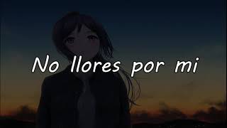Enrique Iglesias - No Llores Por Mi (Letra) 4K