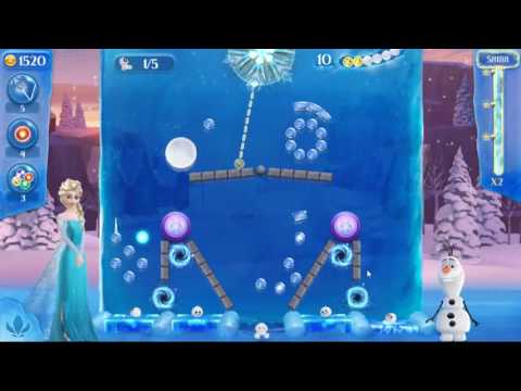 Frozen Free Fall: Icy Shot Level 127 - NO BOOSTERS ☃☃☃