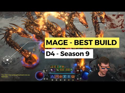 Diablo 4: The best build for the Mage in Season 9 (Hydra)