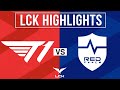 T1 vs NS Highlights ALL GAMES | LCK 2024 Spring | T1 vs Nongshim RedForce