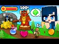 100 SMART In Minecraft Tower Defense