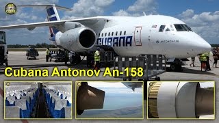 Cubana Antonov An-158 La Habana to Holguin FANTASTIC [AirClips full flight series]