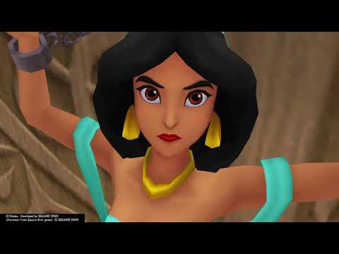 Kingdom Hearts II Final Mix (PS4) Part 81 Agrabah - The Ruined Chamber and the Fight against Jafar