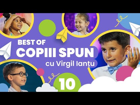 Râzi cu lacrimi! 😂 Cele mai bune momente din sezonul 10 | BEST OF Copiii Spun cu @virgiliantu ✨