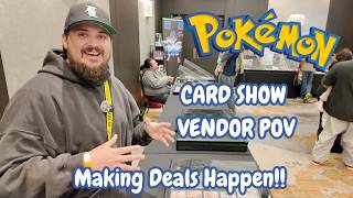 Making Deals Happen!! Pokemon Vendor POV! #pokemon #pokemoncards #vendor #pov #pokemontcg