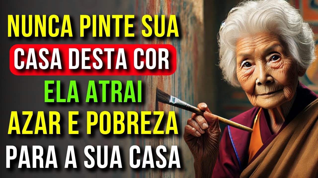NUNCA Pinte SUA Casa DESTA COR ou Atrairá Pobreza e Má Sorte | Ensinamentos Budistas
