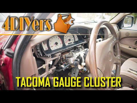 How to Remove and Disassemble the Gauge Cluster on a 95-04 Toyota Tacoma