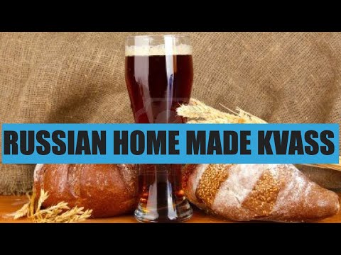 KVASS RECIPE|How to make Russian homemade KVASS