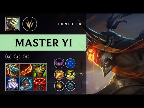 Master Yi Jungle vs Gragas - EUW Master Patch 25.24