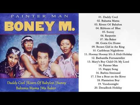 The Best Of Boney M Greatest Hits Playlist 2022 - Boney M Full Album 2022