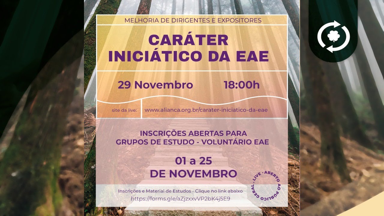 Caráter Iniciático da Escola de Aprendizes do Evangelho