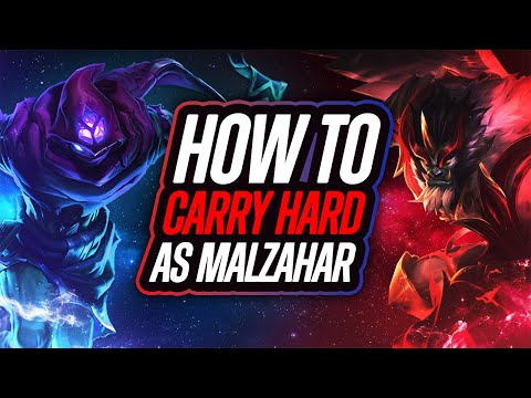 CAN MALZAHAR ACTUALLY CARRY & HOW? SEASON 14 EDUCATIONAL GAMEPLAY