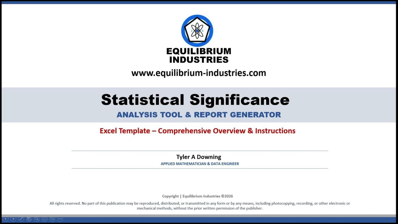 Watch: How to Use the Statistical Significance Tool