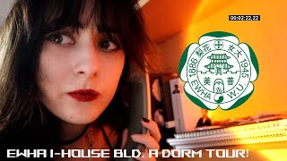 LIVING IN THE DORMS EWHA I-House Building A Tour!