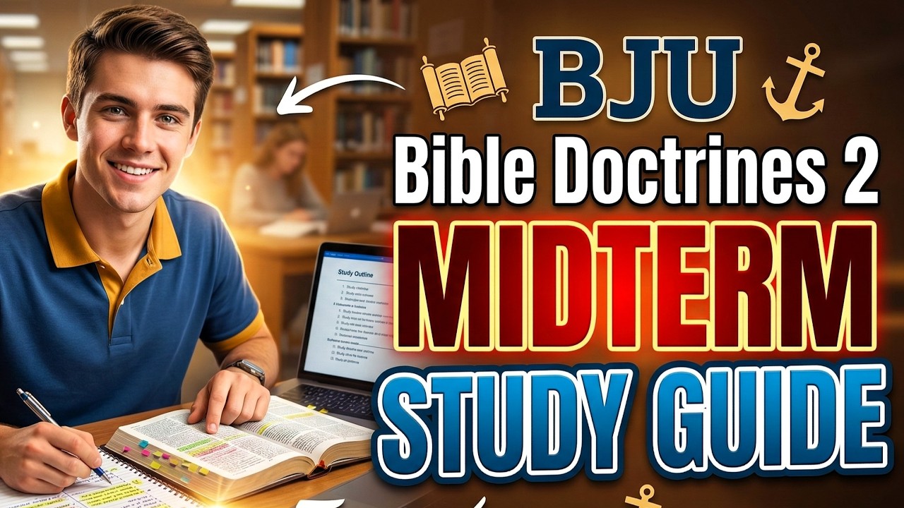 BJU Bible Doctrines 2 Midterm Study Guide (Anthropology, Hamartiology, and Soteriology)