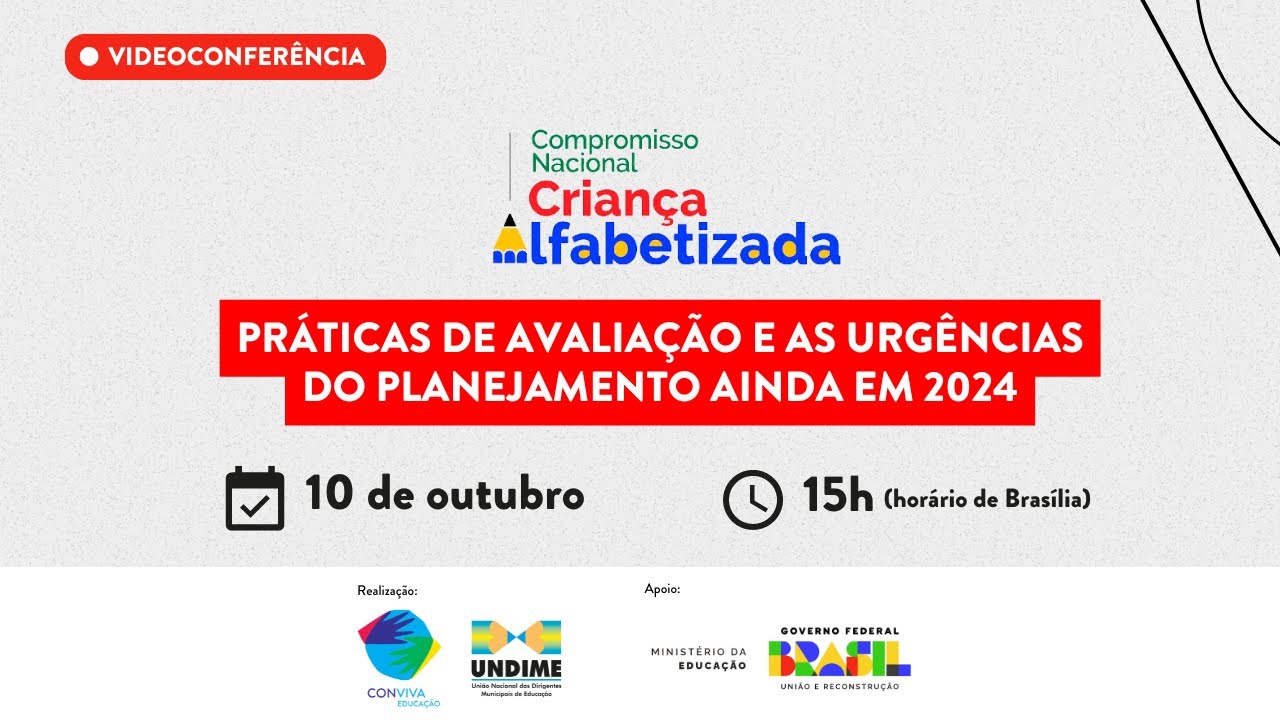 Compromisso Nacional Criança Alfabetizada: práticas de avaliação e as urgências do planejamento