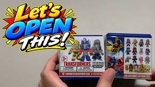 Transformers Big Heads Vaultz Blind Box Opening
