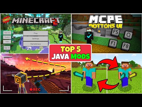 Top 5 java addons for minecraft pocket edition 1.19 | Best Minecraft mods 1.19 | Annie X Gamer