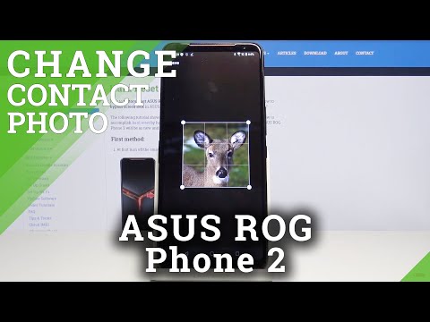 How to Add Photo to Contact in ASUS ROG Phone 2 – Personalize Contact Profile
