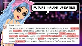 FUTURE MAJOR MSP UPDATES!