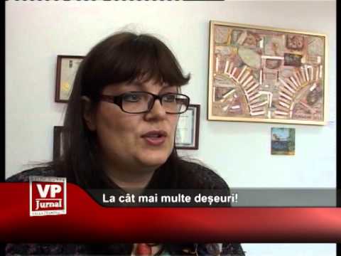 La cât mai multe deșeuri!