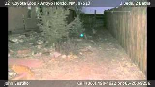 preview picture of video '22  Coyote Loop Arroyo Hondo NM 87513'