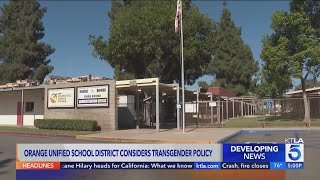 Orange County school district may require parental notification of transgender students