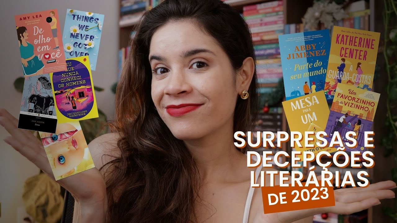 SURPRESAS E DECEPÇÕES LITERÁRIAS DE 2023