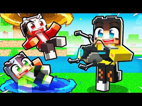 Minecraft Manhunt'ta PORTAL SİLAHI ile Trolledim! 🌀