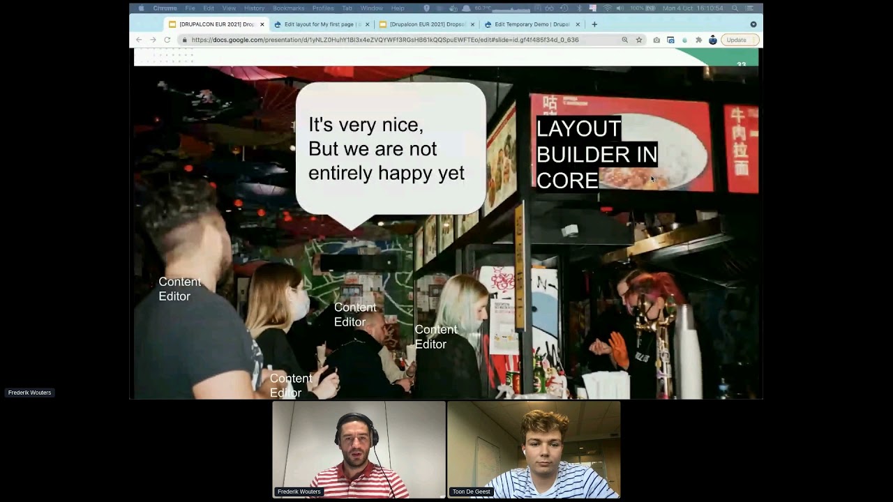 CLIENTS & INDUSTRY EXPERIENCES - Paragraphs, Gutenberg, CKEditor, WYSIWYG or Layout Builder, or ...