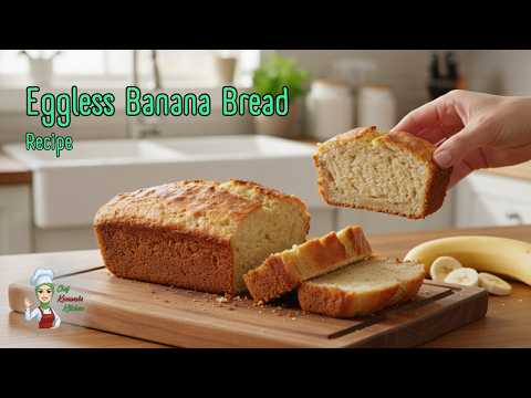 Eggless Banana Bread Recipe by Kanwal's Kitchen
