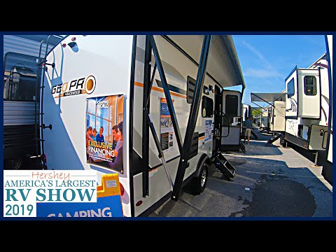 Hershey RV Show 2019: Rockwood GeoPro, and some pop-up campers