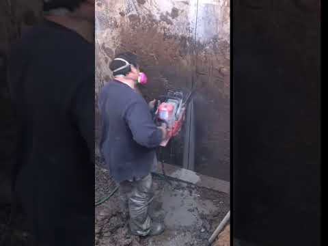 Foundation Cutting for Bilco