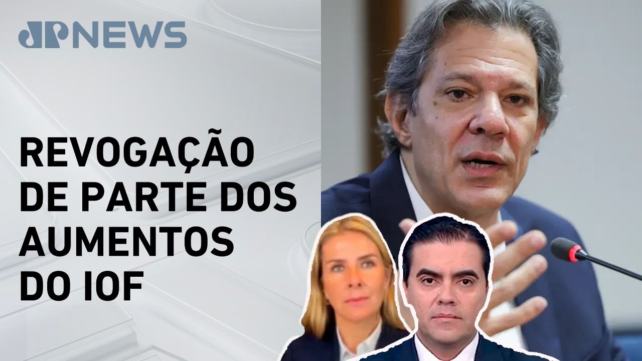 Fernando Haddad: “Estamos praticando o IOF menor do que o governo anterior”; Deysi e Vilela comentam